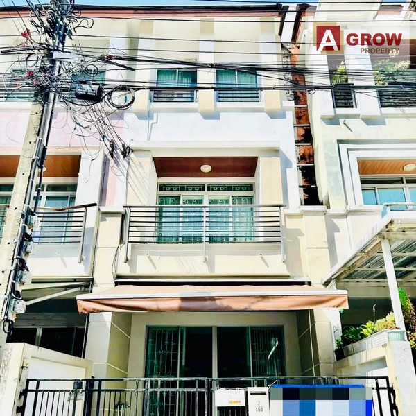 ให้เช่า บ้านกลางเมือง เดอะปารีส พระราม 9-รามคำแหง ทำเลดี ด้านหลังติดคลอง เฟอร์ฯครบ พร้อมอยู่