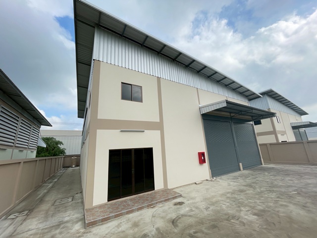 ให้เช่า ถ.บ้านแพ้ว โกดัง Stand Alone DO HOME ดูโฮม มหาชัย 800ม.ทำเลศักยภาพ สมุทรสาคร ขนาดอาคาร 375–415 ตรม. บนที่ดิน 200 ตรว. 