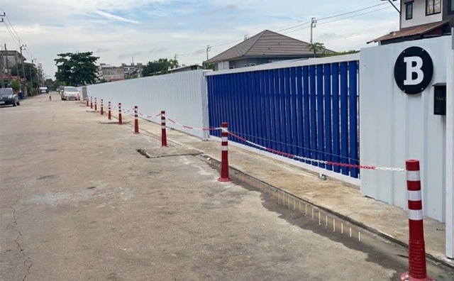 ล้อมรั้วเรียบร้อย ทำเลดี 100 ตร.วา. ที่ดินให้เช่ามีนบุรีถมแล้ว MRT ตลาดมีนบุรี 2.7 กม. ตลาดมีนบุรี 3 กม. โลตัส มีนบุรี 3 กม.,200 ตร.วา.