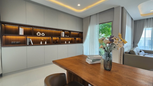 ดรีมเวิลด์ 4 กม.บ้านเดี่ยวหรู ภัสสร ลด25% 4นอน ฟังก์ชันครบ85ตรว. 285ตรม. 5น้ำ  รังสิต คลองสาม ฟิวเจอร์พาร์ค รังสิต 3 กม. 