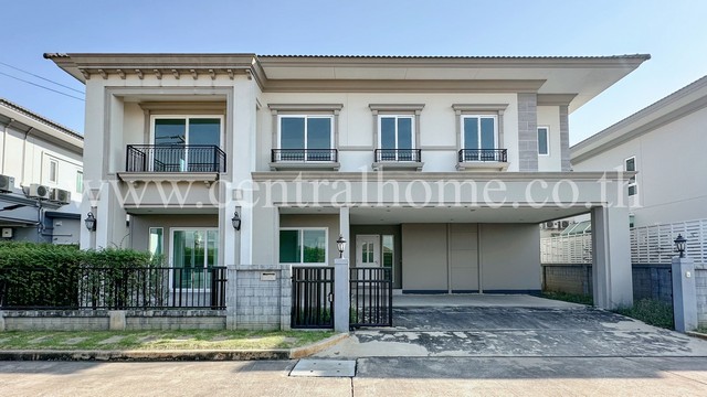 จองด่วน บ้านเดี่ยว แกรนดิโอ วิภาวดี - รังสิต บ้านใหม่ หน้าบ้านไม่ชนใคร 