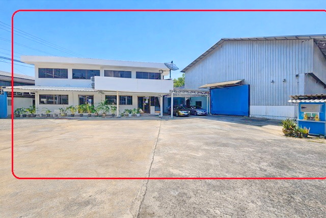 ให้เช่าโกดัง ที่ดิน 1ไร่ 1งาน พัฒนาการ สวนหลวง ร.9 400ม.สำนักงาน 2 ชั้น 1,773 ตร.ม.เขตประเวศ พาราไดซ์ พาร์ค 