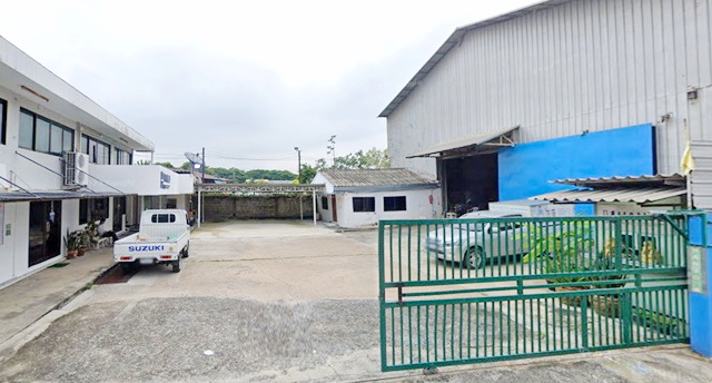 เฉลิมพระเกียรติ ร. 9 ให้เช่าโกดัง ที่ดิน 1ไร่ 1งาน สำนักงาน 2 ชั้น 1,305ตร.ม.พัฒนาการ MRT สวนหลวง ร.9 2.4 กม.  พาราไดซ์ พาร์ค 2.9 กม.