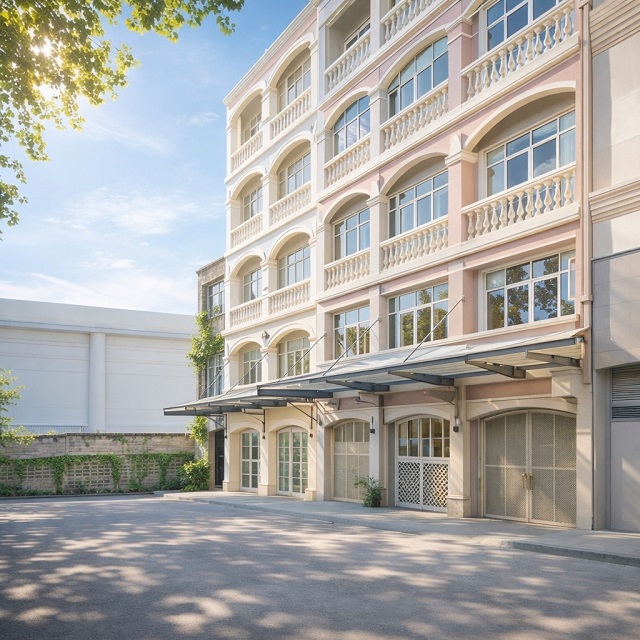 ให้เช่าอาคารพาณิชย์ 4 ชั้น รามคำแหง 156-162 ราษฎร์พัฒนา ทำเลศักยภาพ สุขาภิบาล 3 ใกล้บิ๊กซีและเดอะพาซิโอทาวน์ 3นอน