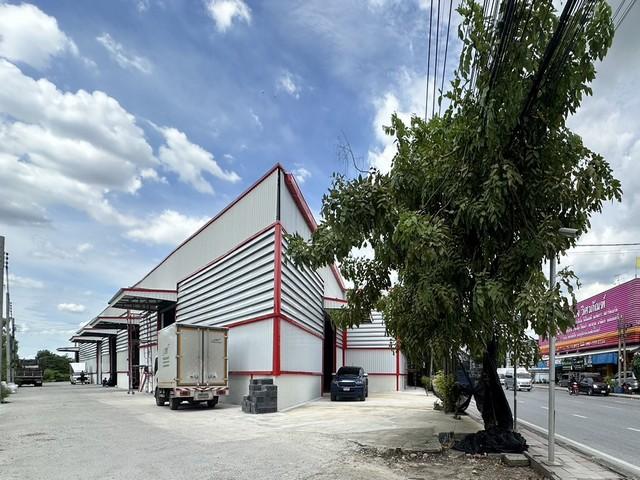 BR 1507 ให้เช่าโกดัง 440 ตรม. ติดถนนสุขาภิบาล5 ทะลุสายไหม 82 ใกล้สารสาสน์สายไหม รถเทรลเลอร์เข้าได้ เหมาะทำหน้าร้าน