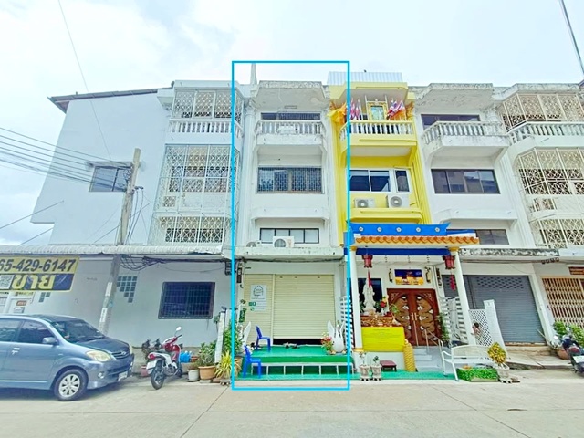 โลตัส พระราม 2 250ม.ให้เช่าอาคารพาณิชย์ 3 ชั้นดาดฟ้า 18 ตร.วา. 280 ตร.ม.บิ๊กซี พระราม 2 300ม.   สะแกงาม เซ็นทรัล พระราม 2 2.8 กม. 