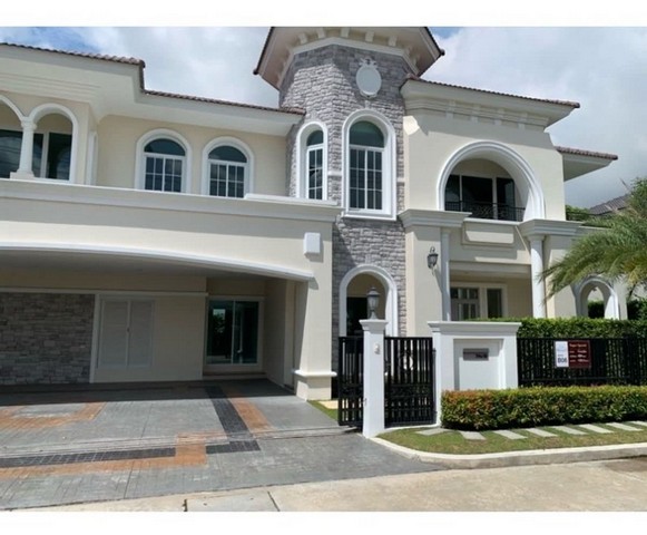 ให้เช่าบ้านขายบ้าน เดี่ยวหรูหรา Two grande monaco บางนา วงแหวน ขนาดที่ดิน 121 ตร.วา พื้นที่ใช้สอย 425 ตร.ม.   4 ห้องนอน 