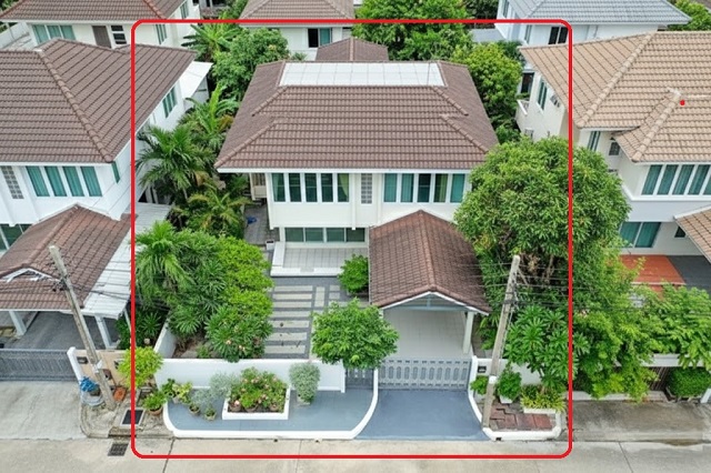 ทำเลสงบ พื้นที่สวนกว้าง 100 ตร.วา.พัฒนาการ70-76 ให้เช่าบ้านเดี่ยว 2 ชั้น 300 ตร.ม.  3 นอน 2น้ำ 