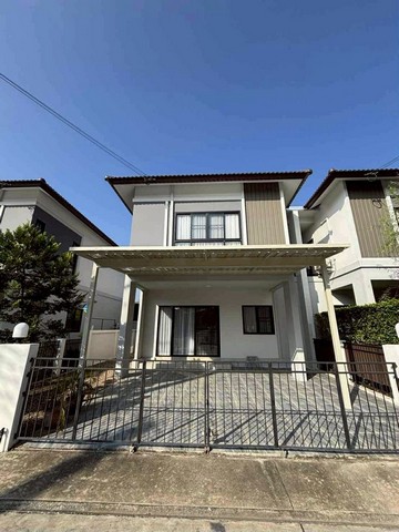 บ้านแฝดหลังใหญ่ 2 ชั้น ทำเลดี โซนตลาดสามแยก โครงการ กาญกนกวิลล์21 สันทราย