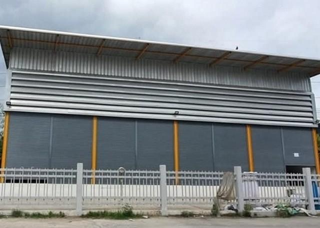 BR 1517 ให้เช่าโกดังยกสูง ขนาด 300 ตรม.ที่จอดรถ 6 คัน ริมถนนกาญจนาภิเษก หลักสอง บางแค 