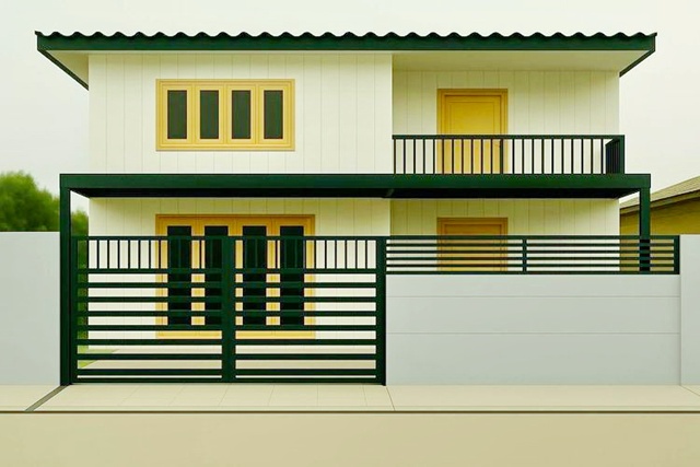 BTSสายหยุด 2.5กม. BTS วัดพระศรีมหาธาตุ 3.2 กม. ซ.เทพรักษ์  ให้เช่าบ้านเดี่ยว 2 ชั้น ทั้งหลัง 50 ตร.วา. 200 ตร.ม. บนถนนตัดใหม่ ทำเล 