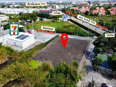 ทำเลหลักล้าน! จับจองได้ด้วยเงินหลักหมื่น! ปล่อยเช่า ที่ดินเปล่า 1 ไร่ 16 ตร.ว.! ติดถนนทางหลวงชนบท 1009! ห้อมล้อมด้วยหมู่บ้านเยอะ! มีดีมานจำนวนมาก!! แปลงสี่เหลี่ยม มุมถนน จอดรถได้ ติดกับ 7-11 เดินทางสะดวก โซน วัดลาดปลาดุก บางใหญ่ ใกล้เซ็นทรัลเวสต์เกตที่ตั้ง: ริมถนน รปช นนทบุรี4098 และ ทางหลวงชนบท 1009 ตำบล บางแม่นาง อำเภอ บางใหญ่ จังหวัด นนทบุรีรายละเอียด- เนื้อที่ 1 ไร่ 16 ตร.ว.- �