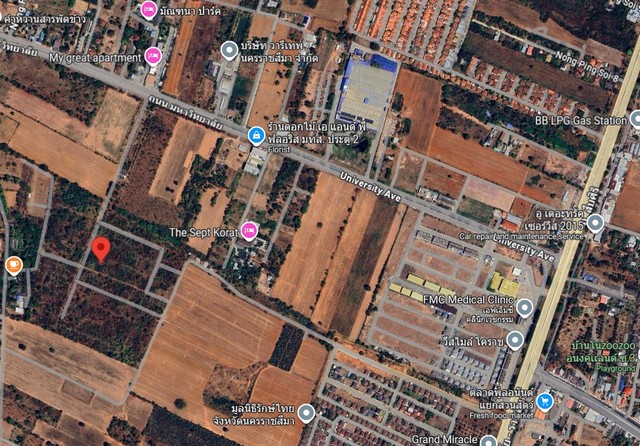   ขายที่ดินราคาถูก ทำเลดี ใกล้เมืองโคราช  ที่ดินแปลงสวยในชุมชนไชยมงคล เหมาะปลูกบ้านพักตากอากาศหรือเก็บไว้ลงทุนในอนาคต ที่ตั้ง:โฉนดเลขที่ 116772ตำบลไชยมงคล อำเภอเมือง จังหวัดนครราชสีมาที่ดินถมแล้วบางส่วน เข้าออกสะดวก บรรยากาศเงียบสงบ แต่ไม่ไกลจากตัวเมืองเนื้อที่: 50 ตารางวา ราคาขายเพียง 200,000 บาทเท่านั้น จุดเด่นของแปลงนี้ ทำเลดี ใกล้ถนนหลัก เดินทางสะดวก ใกล�