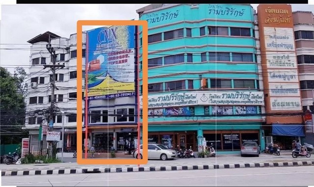 ขายตึกอาคารพานิชย์ 2คูหา(6ชั้น)14ลบ.ใกล้สี่แยกนิมมาน ห้างเมญ่า ต.ช้างเผือก อ.เมือง เชียงใหม่อาคารพาณิชย์ 2 คูหา (6 ชั้น) รวมดาดฟ้า  ราคา 14 ล้าน (ค่าโอนคนละครึ่ง)ขนาด  672  ตรม.*** สนใจสอบถาม ***โทร 0945735168 / Line id piyawitnoomชั้น 1 เป็นร้านขายกระเป๋าห้องนอน 6ห้องทำงาน 1ห้องน้ำ 9ทำเลทอง : ใกล้สี่แยกนิมมาน ห้างเมญ่า (ใช้เวลาเดินทาง 2 นาที เพียง 900 เมตร)พื้นที่ใช้สอยโดยประมาณกว้าง  =  8 เมตรลึก  =  14 เมตร (�