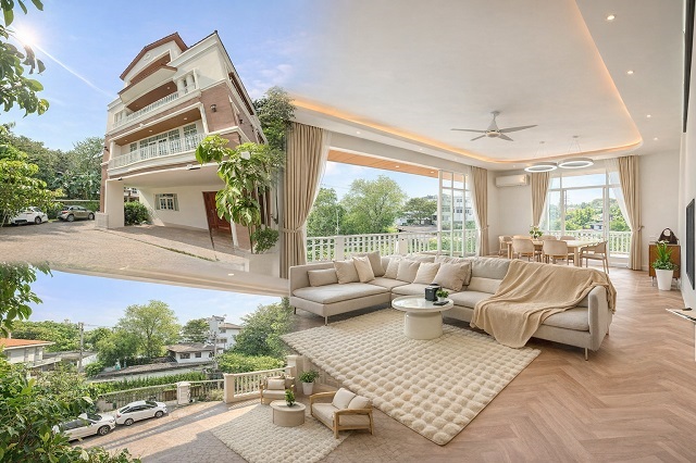 5 นอน ดองกิ มอลล์ ทองหล่อ 1.4 กม. 25 ตร.วา. 400 ตร.ม.ทำเล Penthouse Thonglor BTS เอกมัย 1.6กม. ทาวน์โฮมสุดหรู 4 ชั้นฟังก์ชันครบ  6 น้ำ 