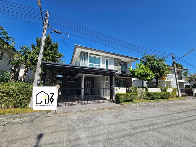 ให้เช่าบ้านเดี่ยว2ชั้น ใกล้วัดกรอกยายชา ระยอง พร้อมเฟอร์นิเจอร์ครบ 