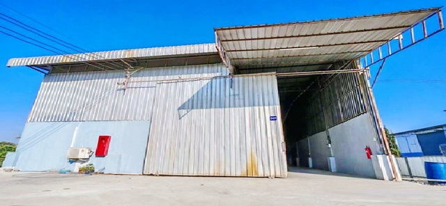 ถูกที่สุดในโลก ตรม.ละ 85บาท โกดังให้เช่า Stand Alone ขนาดใหญ่ 450 ตารางเมตร ติดตลาดนัดวาสนาบางน้ำจืด  ค่าเช่า 38,999 บาท-เดือน เหมาะทำโรงงาน รง.2 รง.4 พื้นที่กว้าง รถใหญ่เข้าออกสะดวก ทำเลอุตสาหกรรมศักยภาพสูง เมืองสมุทรสาครWorld’s Lowest Warehouse Rental Only 85 Baht per Sqm Stand Alone Warehouse 450 Sqm Next to Wasana Bang Nam Chud Market Ideal Rent 38,999 baht/month for Factory License Ror Ngor2 and Ror Ngor4 Spacious Land Easy Truck Access Prime Industrial Location Samut Sakhon พื้นที่ดินรวม 200 ตารางวา พื้นที่ใช้สอย 450 ตารางเมตรถนน เอกชั�