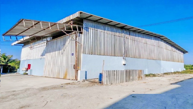 ถูกที่สุดในโลก ตรม.ละ 85บาท โกดังให้เช่า Stand Alone เหมาะทำโรงงาน รง.2 รง.4 ขนาดใหญ่ 450 ตาราง พื้นที่กว้าง รถใหญ่เข้าออกสะดวก เมตร ติดตลาดนัดวาสนาบางน้ำจืด  ค่าเช่า 36,999 บาท-เดือน  ทำเลอุตสาหกรรมศักยภาพสูง เมืองสมุทรสาคร for Factory License Ror Ngor2 and Ror Ngor4 Spacious Land World’s Lowest Warehouse Rental Only 85 Baht per Sqm Stand Alone Warehouse 450 Sqm Next to Wasana Bang Nam Chud Market Ideal Rent 36,999 baht/monthEasy Truck Access Prime Industrial Location Samut Sakhon พื้นที่ดินรวม 200 ตารางวา พื้นที่ใช้สอย 450 ตารางเมตรถนน เอกช�