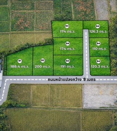 ฉลองเปิดเฟสใหม่ The Superland Chiangmai เฟส 2ที่ดินน้ำไม่ท่วม ใกล้ถนนเชียงใหม่สันกำแพงสายใหม่ .เริ่มต้นเพียง 9,500 บาท/ตร.วาถนนคอนกรีตกว้าง 9 เมตร น้ำไม่ท่วม วิวเขาชัด สงบร่มรื่น บรรยากาศดี เข้าเมืองสะดวก —พิกัด: ต.บวกค้าง อ.สันกำแพง จ.เชียงใหม่ใกล้นิมมานเพียง 30 นาทีสนามบินเชียงใหม่ 25 นาทีCentral Chiang Mai 18 นาทีร้านเฮือนใจ๋ยอง 1.5 กม.ตลาดเจริญเจริญ 10 นาทีรพ.กรุงเทพเชียงใหม่ 20 นาที—นัดหมายชม
