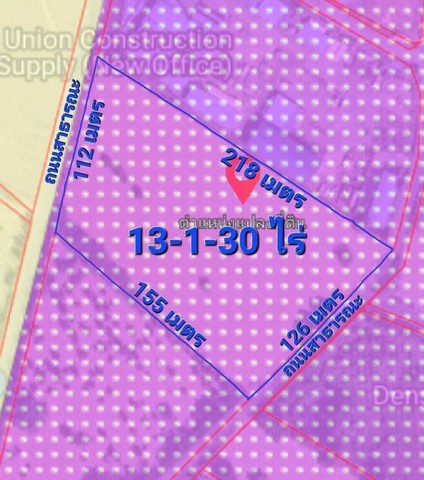 #ขายที่ดินผังม่วงศรีราชาชลบุรี#ขายที่ดินศรีราชาพื้นที่ 13-1-30 ไร่????ศรีราชาชลบุรี♒พื้นที่สีม่วง????ราคา 3.5 ล้านบาท (รวมภาษีการโอนที่เรียกเก็บจากหน่วยงาน) ✅ด้านทั้งสองข้างติดกับถนนสาธารณะ ✅ทางหลวงมีความกว้างรวม 238 เมตร และถนนสาธารณะมีความกว้าง 8 เมตร ✅อยู่ห่างจากท่าเรือแหลมฉบัง 26 กิโลเมตร ✅อยู่ห่างจากเส้น 331 3 กิโลเมตร _____________________________สนใจติดต่อ/นัดชม☎️081-459-0982​ ลฎา☎️098-995-5449�