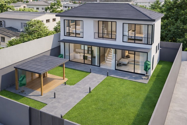 BTSบางนา2.1กม. แบริ่ง ให้เช่าบ้านเดี่ยว2ชั้น ฟังก์ชัน 4นอน 4 น้ำ ตกแต่งครบครัน ลาซาล-บางนา บ้านขนาดใหญ่พร้อมสวน 69,999 B-M. รร.นานาชาติบางกอกพัฒนา 400 ม. พื้นที่ 240 ตร.ม. 60 ตร.วา. เหมาะสำหรับนักศึกษา ชาวต่างชาติ พักอาศัยระยะยาว ทำเลสงบ ปลอดภัย เป็นส่วนตัวBTS Bangna 2.1km. house 2storeys for rent 4bed 4bath fully furnished located in Lasalle Bangna large house with garden rental price 69,999 B-M. near Bangkok Patana International School 400 m usable area 240 sq.m. land size 60 sq.wa. ideal for students expats and long term residence in a quiet safe and private locationถ.สุขุมวิท �