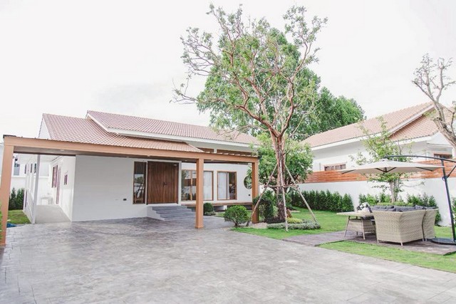 บ้านสไตล์ญี่ปุ่น ใกล้เมือง #น้ำไม่ท่วม ออกแบบเพื่อความสงบ ดอยสะเก็ด