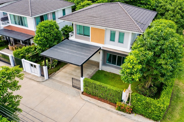 สุขุมวิท 77 โรบินสัน สุวรรณภูมิ (ลาดกระบัง) 100ม. วิลล่ามาเก็ต 100ม.  บ้านเดี่ยว 2 ชั้น 3 นอน 3 น้ำ 38 ตร.ว.150 ตร.ม. เฟอร์ฯครบ 