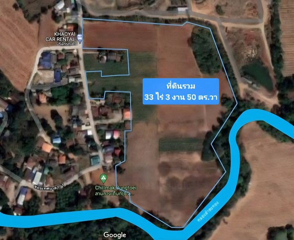 ???? ที่ดิน Rare Item ติดน้ำ–ติดภูเขา ใกล้เขาใหญ่โฉนดครุฑแดง พร้อมโอน จบได้เร็ว!???? ขนาด 33 ไร่ 3 งาน 50 ตร.วา???? ต.หมูสี อ.ปากช่อง จ.นครราชสีมา✨ จุดเด่นที่หาไม่ได้ง่ายๆที่ดินแปลงใหญ่ วิวภูเขา + ลำคลองลำตะคอง + น้ำตกธรรมชาติมีชะง่อนหินยื่นลงโค้งน้ำ บรรยากาศสวยระดับแลนด์มาร์กธรรมชาติโอบล้อม???? ทำเลทองใกล้ชุมชน ใกล้อุทยานแห่งชาติเขาใหญ่ติดแหล่งท่องเที่ยวและร้านอาหารชื่อด�