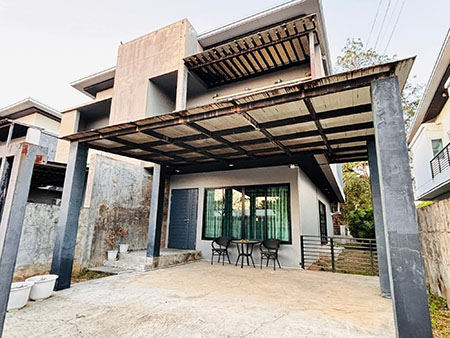 ขาย ทาวน์โฮม โมเดิร์นลอฟ อยู่ใกล้มีโชคพลาซ่า 1 กม. บ้านแฝด 2 ชั้น  หมู่บ้านล้านนาวิลล์ , ตำบลสันผีเสื้อ อำเภอเมือง เชียงใหม่เนื้อที่  64.9 ตร.ว   พื้นที่ใช้สอย..96.ตรม.2 ห้องนอน  3 ห้องน้ำ   1 ที่จอดรถ 1 ห้องโถง1 ห้องครัว สนามหญ้าหลังบ้านราคา  3.7 ล้าน แอร์มิเตอร์น้ำ-มิเตอร์ไฟฟ้าสนามหญ้า ปั๊มน้ำ-แทงค์น้ำระบบกำจัดปลวก  สถานที่ที่ใกล้เคียง   -  รวมโชคมอลล์- เซ็นทรัล เชียงใหม่- โลตัส 