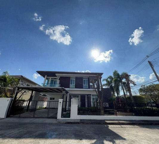 ให้เช่าบ้านเดี่ยว 2 ชั้น โครงการหรู หลังหัวมุม บรรยากาศรีสอร์ต แม่เหียะ 