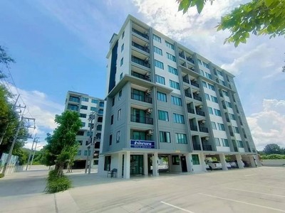 Flash Sale!!! โกลเด้น คอนโด - แหลมฉบัง || Golden Condo - Laem Chabang ชั้น 3 ติดถนนใหญ่ เดินทางสะดวก ใกล้แหลมฉบัง แหล่งชุมชน