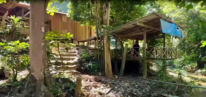 ขายที่ดินพร้อมบ้านไม้ ท่ามกลางธรรมชาติ รอยต่อ 3 จังหวัด (ลำปาง–เชียงราย–พะเยา) หมู่ 2 บ้านศาลา อ.วังเหนือ จ.ลำปางทำเลรอยต่อ อ.พาน จ.เชียงรายห่างน้ำตกตาดหมอกเพียง 1.5 กม. บนถนนสายหลักวังเหนือ–พะเยา (ผ่านน้ำตกธารทอง) ขนาดที่ดินประมาณ 2 ไร่ (พื้นที่ใช้สอยบริเวณบ้านราว 2–3 งาน) บ้านไม้เนื้อแข็งทั้งหลัง (ไม้สัก/ไม้เก็ด) สวย คลาสสิก มีลำน้ำส่วนตัว น้ำใสสะอาด ไหลจากน้ำตกธ�