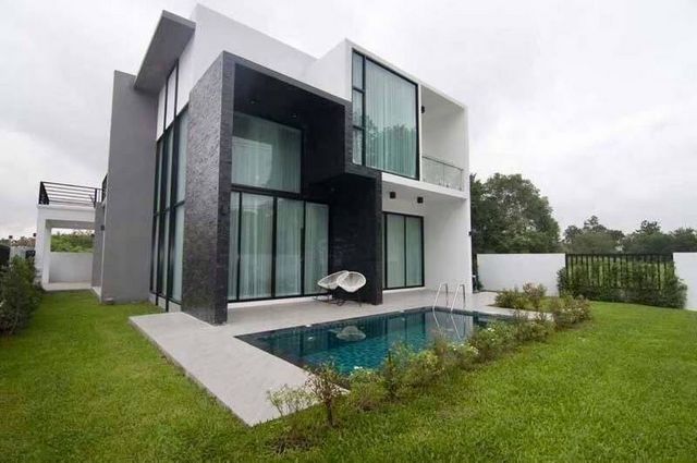 ขายพร้อมผู้เช่า 9.9 ล้าน #หางดง พูลวิลล่าหรู 2 ชั้น #สไตล์โมเดิร์น มีระเบียงชมวิวภูเขาขนาดใหญ่ #ใกล้เซ็นทรัลแอร์พอร์ต #ใกล้สนามบิน