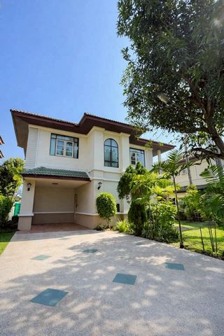 ให้เช่า 45,000 บาท/เดือน #หมู่บ้านฟ้าหลวง #สันกำแพง บ้านเดี่ยว 2 ชั้น บ้านสวย #เฟอร์นิเจอร์ครบ บรรยากาศเงียบสงบ เป็นส่วนตัว #รับสัตว์เลี้ยง