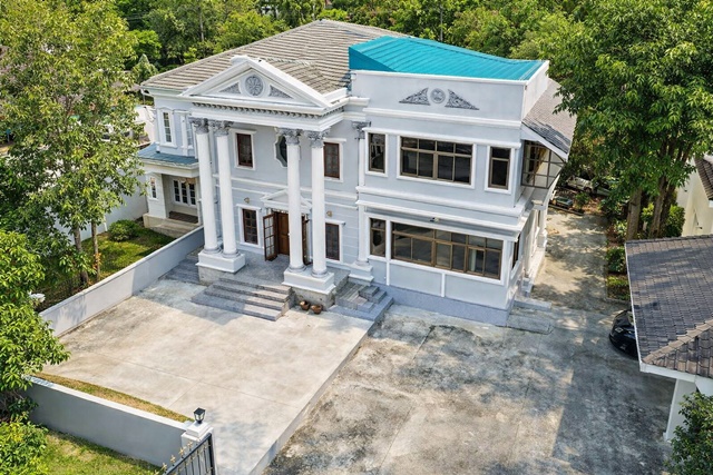 บ้านเดี่ยว 94 ตร.ว. 280 ตร.ม.ให้เช่า 4นอนเซ็นทรัล พระราม 2 ทางด่วนดาวคะนอง 900 ม.  รพ บางประกอก9 1.39กม.  3น้ำ 2ชั้น