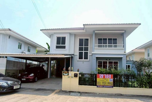 ขายบ้านเดี่ยว 2 ชั้น 50.1 ตร.วา.  พฤกษาวิลเลจ 6     บางขุนเทียน-ชายทะเล    ZW649 