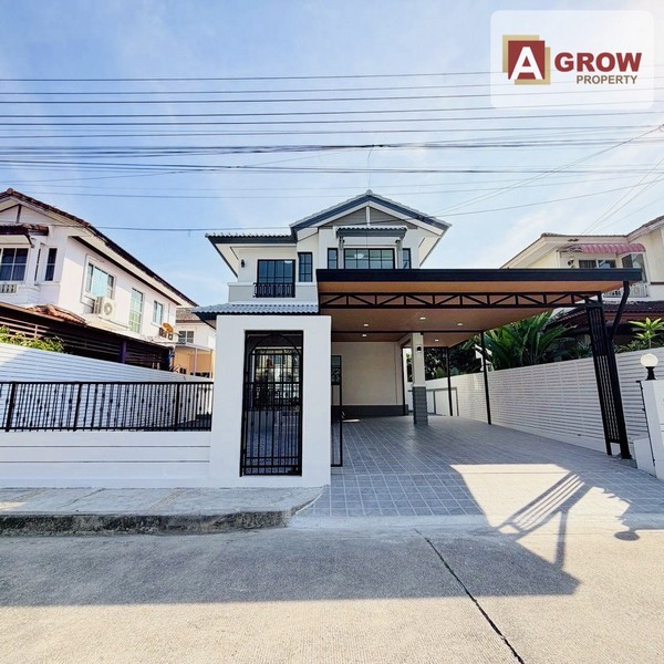 หมู่บ้านชัยพฤกษ์ 2 สุวินทวงศ์ บ้านพื้นที่กว้าง รีโนเวทใหม่ ตกแต่งครบพร้อมอยู่