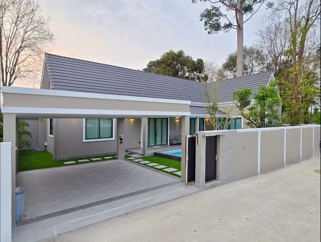 บ้านพลูวิลล่าพร้อมอยู่ ซอยสยามคันทรีคลับ บางละมุง ชลบุรี FP-H01641 