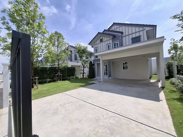 BH3901 ให้เช่าบ้านเดี่ยว วิลลาจจิโอ้ 3 ศรีนครินทร์ บางนา Villaggio 3 Srinakarin Bangna บ้านพร้อมเข้าอยู่ ทำเลศักยภาพ ใกล้เมกาบางนา 