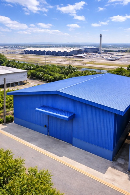 รถไฟฟ้ามีนบุรี สีชมพู 1.8กม. สนามบินสุวรรณภูมิ 7.6 กม. 59,998B-M สุวินทวงศ์16-24 โกดังให้เช่า พื้นที่คลังสินค้า 605ตร.ม.ทำตามออเดอร์ เทเลอร์ 40ฟุตเข้าได้  ทำเลถนนร่มเกล้า1-7  2น้ำ  แสนแสบ มีนบุรี Suwinthawong Rd.16-24. Warehouse for rent 605sq.m. Make the order. A 40-foot trailer can enter. on RomKlao Rd.1-7 2Batha SaenSaep MinBuri Min Buri Pink Line (1.8 km), Suvarnabhumi Airport (7.6 km). Suitable for warehouse logistics distribution center and e commerce business Convenient transportation near Romklao Road and Suwinthawong Road Truck access for large transport vehicles Close to community markets and important facilities  59,998B-Mทำเลถนนร่มเกล้า1-7 สุวินทวง