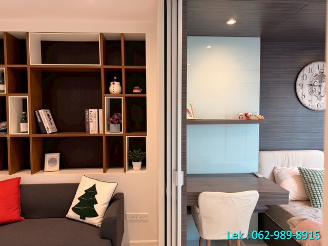 ให้เช่าคอนโด ลุมพินี วิลล์ รามคำแหง 60/2 (Lumpini Ville Ramkhamhaeng 60/2) ตึก B ชั้น 3 ห้องรีโนเวทใหม่ พร้อมเข้าอยู่ ขนาด 27 ตร.ม. 1 ห้องนอน 1 ห้องน้ำ เดินทางสะดวกใกล้แยกลำสาลีและรถไฟฟ้า ทำเลดีเหมาะอยู่อาศัย โครงการ: ลุมพินี วิลล์ รามคำแหง 60/2สถานที่ตั้ง: แขวงหัวหมาก เขตบางกะปิ กรุงเทพฯตึก/ชั้น: ตึก B / ชั้น 3ขนาด: 27 ตารางเมตรรายละเอียด: ห้องรีโนเวทใหม่ ตกแต่งพร้อมอยู่ราคาเช่า: 8,500 บาท/เดือน (สัญญ�