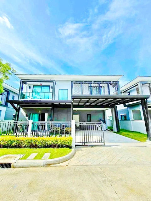 ถูกที่สุดในโลก บ้านเดี่ยว 2 ชั้น 4 นอน 3 น้ำ ราชพฤกษ์-แจ้งวัฒนะ ใกล้โรบินสัน ไลฟ์สไตล์ ราชพฤกษ์ 900 ม.พื้นที่ใช้สอย 48 ตร.ว.190 ตร.ม. 34,999 B-M. ทำเลปากเกร็ด บ้านสไตล์โมเดิร์น พร้อมเฟอร์ฯครบ เหมาะอยู่อาศัย ใกล้รพ.ปากเกร็ด 2  1.1 กม. แหล่งไลฟ์สไตล์ และรร.นานาชาติ เดินทางสะดวก เชื่อมต่อถนนแจ้งวัฒนะ กาญจนาภิเษก ใกล้MRT ปากเกร็ด  เซนโทรRatchaphruek-Chaengwattana The cheapest in the world. Two story house 4bed 3 bath near Robinson Lifestyle Ratchaphruek 900 m. 48 sq.wa.190 sq