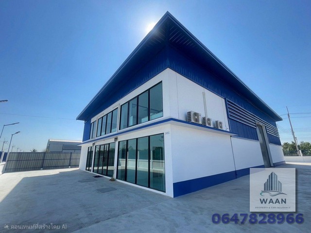ขายโกดังพร้อมสำนักงาน 2 ชั้น ถนนบางบัวทอง-สุพรรณบุรี ลาดหลุมแก้ว ขายราคาถูกรหัส WANS6904ขายราคา  12,000,000 บาทคุณวรรณ   :   064-782-8966   (AG)ID line  :   wan42879  https://line.me/ti/p/qbnaHZKGUkเนื้อที่  1  ไร่  พื้นที่ใช้สอย  495 ตารางเมตร อาคารออฟฟิศ 2 ชั้น + โกดัง-ส่วนสำนักงาน 180 ตารางเมตร   มี 2 ชั้น ห้องน้ำชั้นละ 1 ห้อง-ส่วนโกดัง 315 ตารางเมตร         มีห้องน้ำในส่วนโกดัง 2 ห้อง โถปัสสาวะชาย 2 โถ-ส่วนโกดัง กรุหลังคาด้วย PU กันความร้อน-�