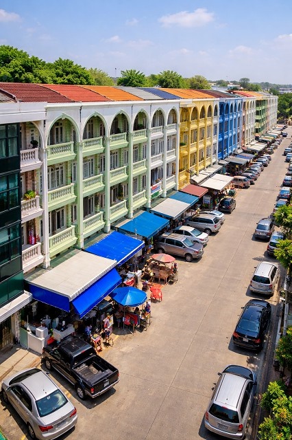 7-11 ธนาคาร เอกชัย กาญจนา อาคารพาณิชย์ให้เช่า 3นอน 3แอร์ 3 น้ำ ใกล้Big C บางบอน 2.5 กม. 18 ตร.ว.320 ตร.ม. 11,999 B-M. เหมาะทำสำนักงาน ค้าขาย ทำเลติดถนนใหญ่ เอกชัย-บางบอน ใกล้ตลาดบางบอน 1.2 กม.เดินทางสะดวก ถ.กาญจนาภิเษก7-Eleven Bank Ekachai Kanjana Commercial building 3A/C for rent 3bed 3 bath near Big C Bang Bon 2.5 km. usable area 18 sq.wa. 320 sq.m. price 11,999 B-M suitable for office or retail prime location on Ekachai Bang Bon main road near Bang Bon Market 1.2 km. convenient transportation Kanchanaphisek Road ideal for business operations and customer accessถ.กาญจนาภิเษก เอกชัย แขวงบางบอนเหนือ เขตบางบ�