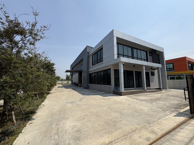 P2115 ขายเช่า โรงงานออฟฟิศ Modern สภาพใหม่ ทำเล นราภิรมย์-บางเลน ขายด่วน ต้องการย้ายฐานการผลิต