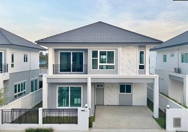 ม.เทคโนโลยีมหานคร บิ๊กซี หนองจอก 400 ม.ให้เช่าบ้าน 4 นอน 3 น้ำ  ใกล้แม็คโคร 800 ม. 50 ตร.วา. 200  ตร.ม. บ้านเดี่ยว 2 ชั้น ตลาดหนองจอก 1 กม. 