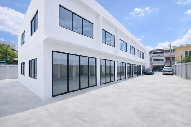 Showrooms 6คูหา เดอะ แบงค็อก สาทร  โกดังให้เช่า 2นอน  4ห้องน้ำ ใกล้ BTS สุรศักดิ์ 200ม. และ เซ็นทรัล บางรัก 550 ม.  160ตร.วา 822ตร.ม. รีโนเวทใหม่ ใจกลางสาทร เดินทางสะดวก เหมาะคลังสินค้าและธุรกิจ พร้อมพื้นที่จอดรถหลายคัน รองรับการใช้งานเชิงพาณิชย์เต็มรูปแบบ 119,995B-MShowrooms Warehouse 6Units The Bangkok Sathorn near BTS Surasak 200m for rent 2beds 4baths Central Bangrak 550m 160sq.wa 822sq.m newly renovated in Sathorn prime area convenient 119,995B-Mtransport suitable for storage logistics and business operations with multiple parking spacesสาทร ถนนเจริญราษฎร์ �