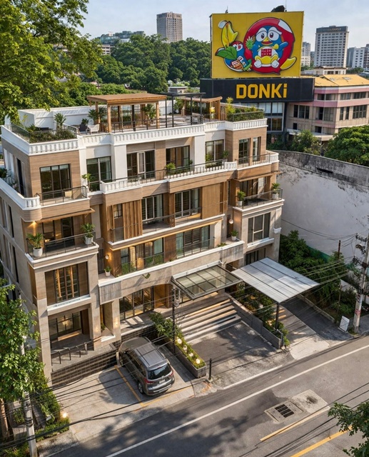 ดองกี้มอลล์ ทองหล่อเอกมัย 900 ม. 3นาที อาคาร4 ชั้นฟังก์ชัน 3 นอน ใกล้BTS เอกมัย 1.8 กม. 3 น้ำ  83,999 B-M. 31ตร.ว. 400ตร.ม. ทำเลทองเอกมัย เหมาะทำออฟฟิศ หรือธุรกิจ เดินทางสะดวก แหล่งไลฟ์สไตล์ และย่านธุรกิจสำคัญของสุขุมวิท เชื่อมต่อถนนหลักได้สะดวกnear Donki Mall Thonglor Ekkamai 900m. 4story Building 3bed 3 bath BTS Ekkamai 1.8 km.  83,999B-M. 31sq.wa. 400sq.m. Prime Ekkamai location ideal for office or business Convenient transportation near  A lifestyle and business hub of Sukhumvit with easy access to main roadsถ.สุขุมวิท เอกมัย แขวงคลองตันเหนือ เขตวั