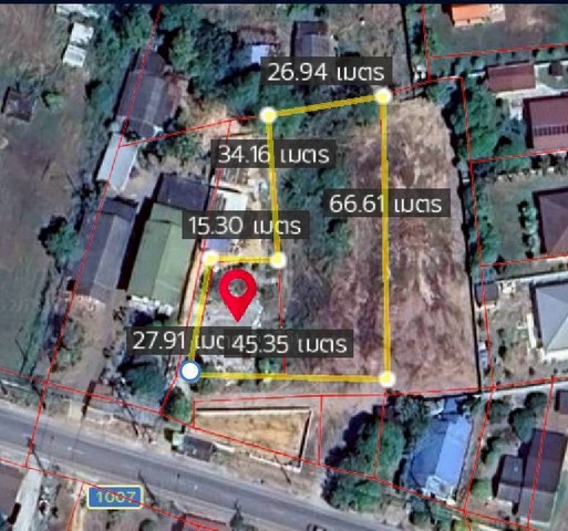 ขายด่วน ที่ดินทำเลทองแปลงมุม ใกล้หาดสวนสน ตำบลแกลง อำเภอเมืองระยอง จังหวัดระยอง  รหัส TTR 2827 ขายด่วน! ที่ดินทำเลทองแปลงมุม ใกล้หาดสวนสน ระยอง เนื้อที่ 1 ไร่ 98.4 ตร.ว. | ถ.วโนภาส (สาย 1007) ตำบลแกลง อำเภอเมืองระยอง จังหวัดระยอง โอกาสดีสำหรับนักลงทุนหรือผู้ที่อยากสร้างบ้านพักตากอากาศ! ที่ดินถมสวย ผังสีส้มลาย ทำเลศักยภาพเดินทางสะดวก ใกล้แหล่งท่องเที่ยวและสิ่งอำนวยควา�