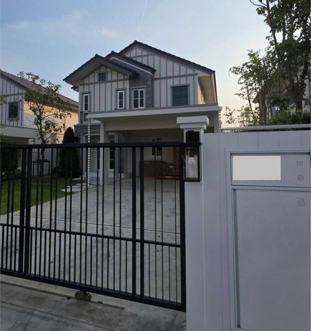 RH02126 ให้เช่าบ้านเดี่ยว วิลลาจจิโอ้ 3 ศรีนครินทร์ บางนา 4 ห้องนอน  3 ห้องน้ำ เฟอร์นิเจอร์และะเครื่องใช้ไฟฟ้าครบพร้อมเข้าอยู่ โครงการ, Villaggio 3 Srinakarin-Bangnaที่อยู่ซอย พัฒนา 2 ตำบล บางแก้ว อำเภอบางพลี สมุทรปราการ 10540บ้านเดี่ยว 2 ชั้น  74.8ตร.ว พื้นที่ใช้สอย 153 ตร.ม แบบบ้าน Comfy 4 ห้องนอน  3 ห้องน้ำ แอร์ 5เครื่อง  4 ที่จอดDigital door lockโต๊ะรับประทานอาหารTV 65 นิ้วตู้เย็น 16.2 คิวเครื่องทำน้ำอุ่น 3 เครื่องซั